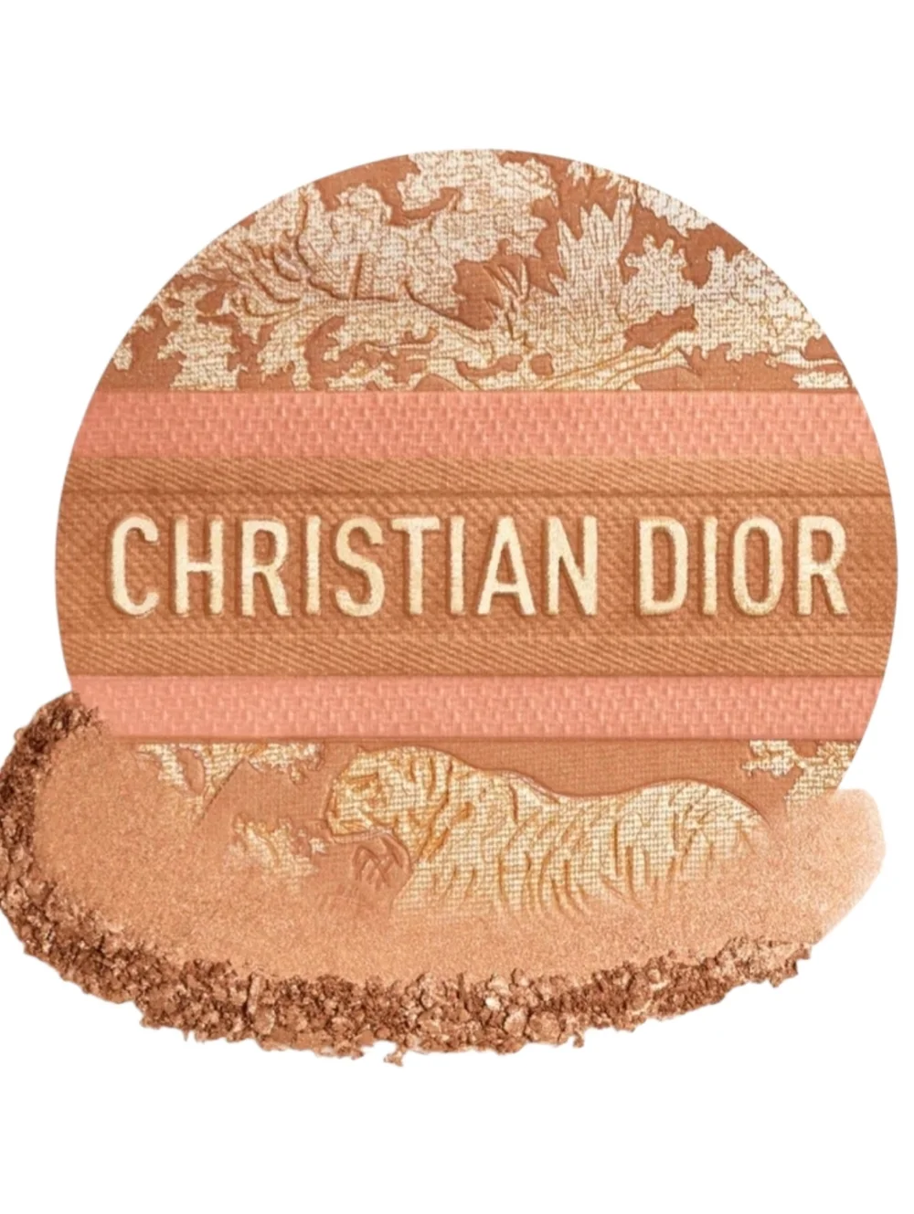 Dior Limited Edition Diovera Print Nude Bronze Glow Coral Bronze Bronzer Blush